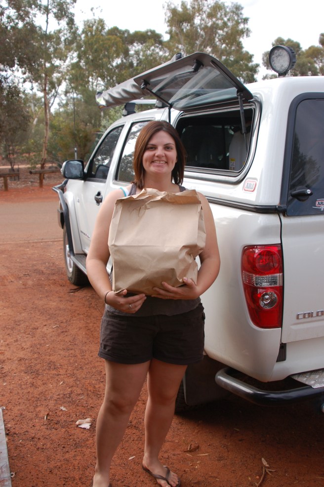 Groceries in the Outback